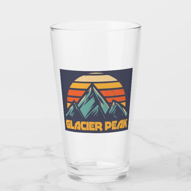 Copo De Pint Glacier Peak Retro Turquesa (Frente)