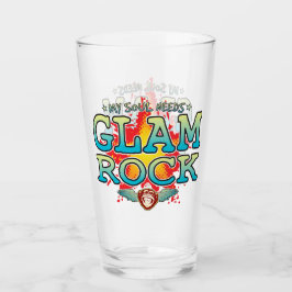 Copo De Pint Glam Rock Soul Glass Tumbler