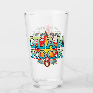 Copo De Pint Glam Rock Soul Glass Tumbler