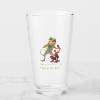 Copo De Pint Glide Urbano - Selfie com um Camaleão Gigante