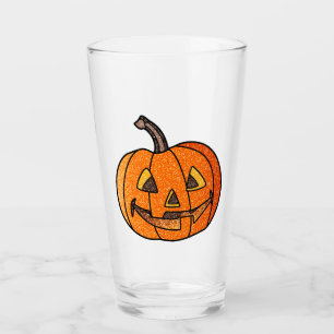 Copo De Pint Glitter Jack O'Lantern