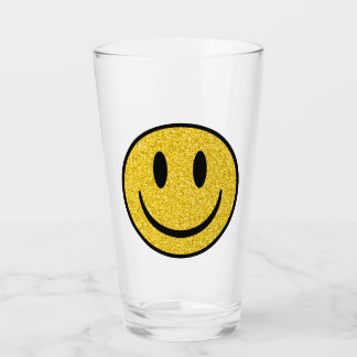 Copo De Pint Glitter Smile Face