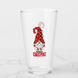Copo De Pint Gnomie Christmas Glass