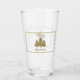 Copo De Pint Gold Christmas Trees