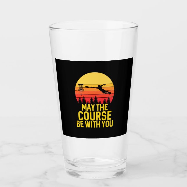 Copo De Pint Golfe De Disco Com Você (Frente)