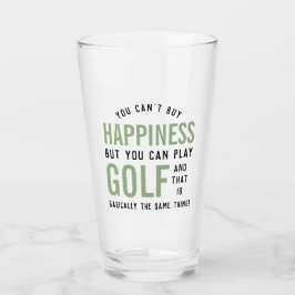Copo De Pint Golfe é Felicidade Dons de Golfe Engraçado