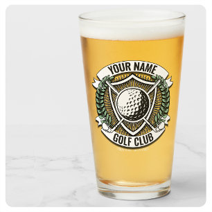 Copo De Pint Golfe Golfe Clube Turf Clubhouse Nome Personalizad