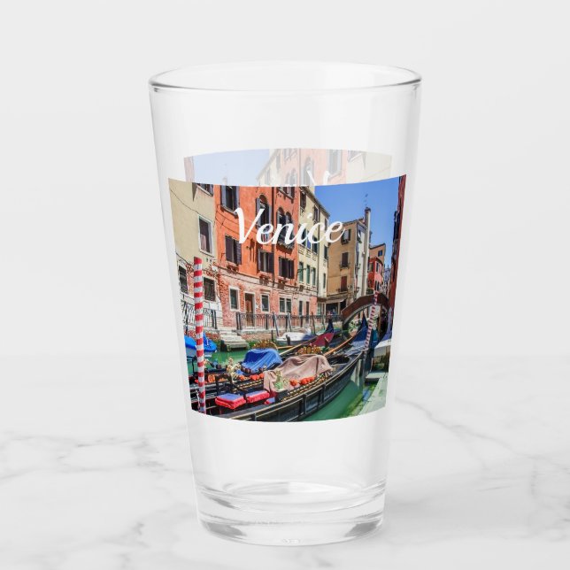 Copo De Pint Gôndola tradicional em Veneza (Frente)