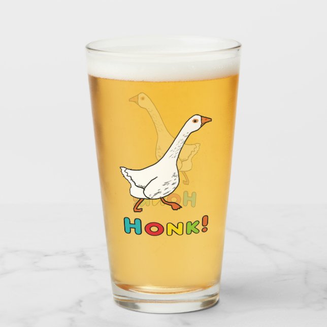 Copo De Pint Goose Honk (Frente (Preenchido))