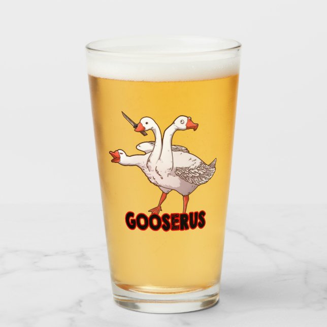 Copo De Pint Gooserus Beer Glass (Frente (Preenchido))