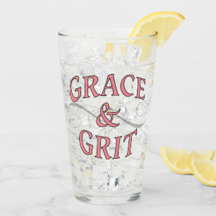 Copo De Pint Grace & Grit em rosa e Cinza