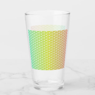 Copo De Pint Gradiente de bolhas arco-íris colorida