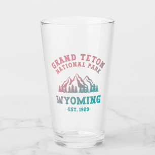 Copo De Pint Gradiente Grand Teton National Park Wyoming EUA