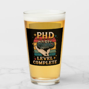 Copo De Pint Graduação Completa Nível PhD Doutorado Jogos