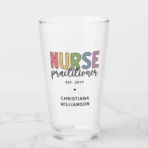 Copo De Pint Graduação de enfermeiro NP Nurse personalizado