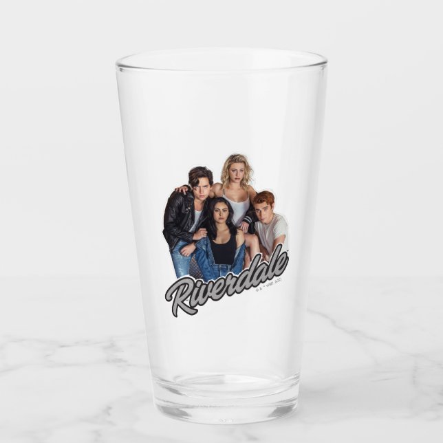 Copo De Pint Gráfico do Grupo Riverdale Retro (Frente)
