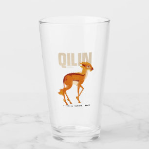 Copo De Pint Gráfico Qilin Vintage
