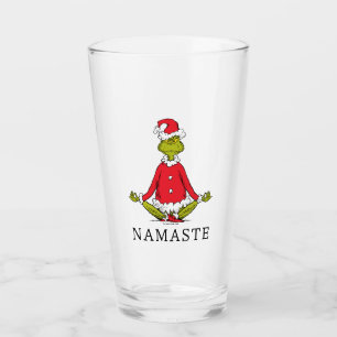 Copo De Pint Gralha   Namaste Santa Claus