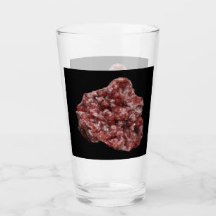 Copo De Pint Granada Andradita e Cristal de Calcita Personalizá