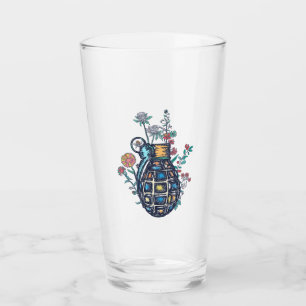 Copo De Pint Granada Mão Vase das Flores
