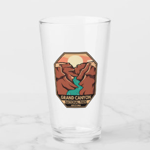 Copo De Pint Grand Canyon National Park Retro Emblem