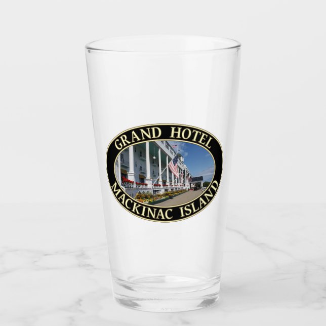 Copo De Pint Grand Hotel em Mackinac Island, Michigan (Frente)