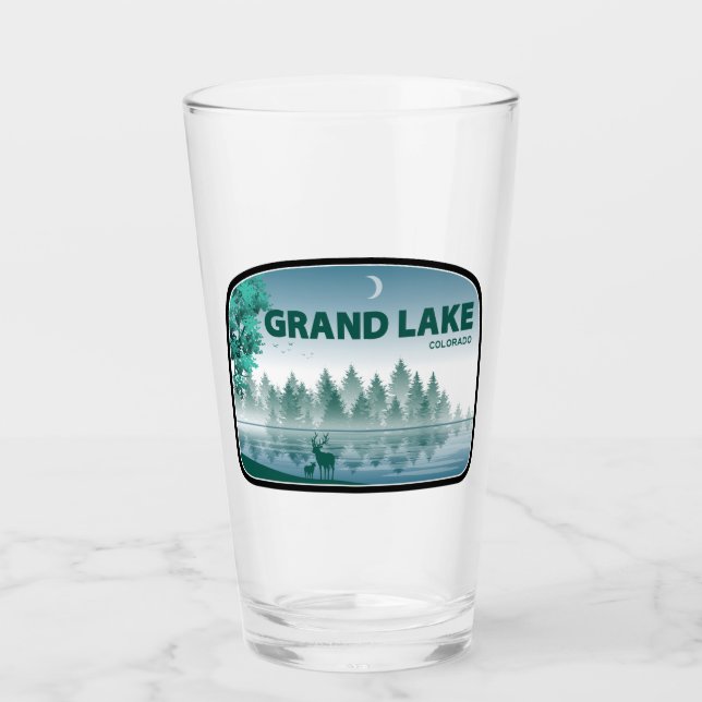 Copo De Pint Grand Lake Colorado Deer (Frente)