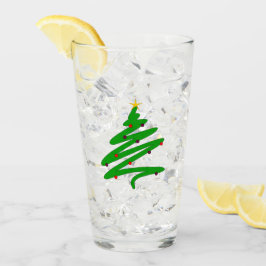 Copo De Pint Green Christmas Tree Doodle