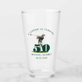 Copo De Pint Green Sport Golfer 50th Birthday