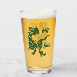 Copo De Pint Green Trex, o Chefe Dino