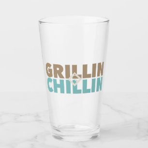 Copo De Pint Grillin' e Chillin'