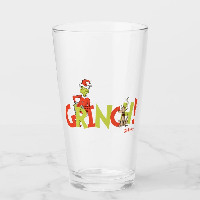 Copo De Pint Grinch! Character Logo Graphic (Frente)