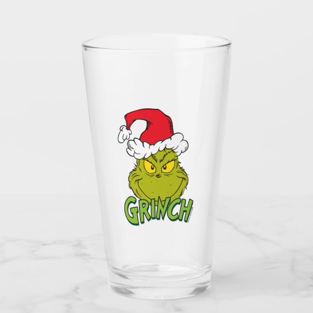 Copo De Pint Grinch Clássico | Bonzinho ou Malvado (Frente)