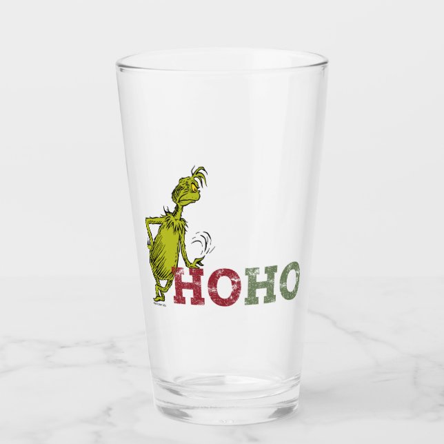 Copo De Pint Grinch | Ho Ho Ho (Frente)