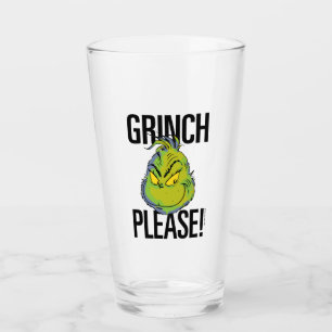 Copo De Pint Grinch Mal-Humorado   Grinch Divertido Por Favor