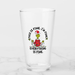 Copo De Pint Grinch Tudo está bem