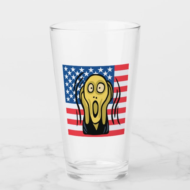 Copo De Pint Gritar americano (Frente)