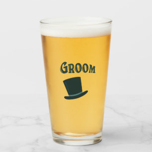 Copo De Pint GROOM com Beer de Nome Personalizado
