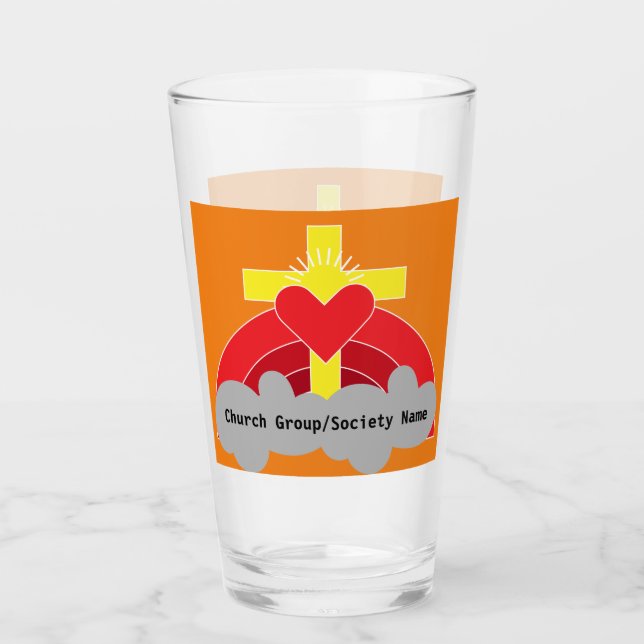 Copo De Pint Grupos De Sociedades Da Igreja E Clusters Praça De (Frente)