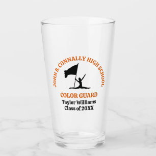 Copo De Pint Guarda de Cores Personalizada da Orange High Schoo