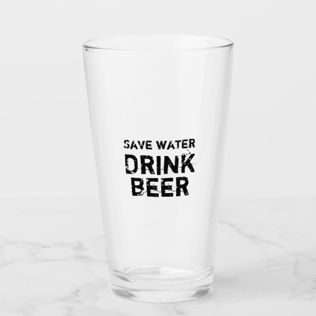 Copo De Pint Guardar água beber cerveja de vidro (Frente)