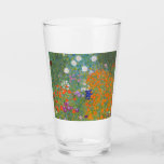 Copo De Pint Gustav Klimt Flower Garden Cottage Nature<br><div class="desc">Uma bela pintura de jardim - esta é uma pintura clássica de Gustav Klimt,  chamada Jardim de Algodão,  ou Jardim Bauergarten,  1907,  que é um close up de um jardim floral,  uma pintura floral colorida.</div>
