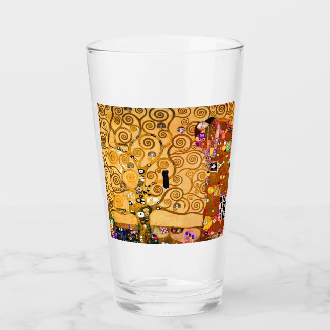 Copo De Pint Gustav Klimt Tree of Life (Frente)