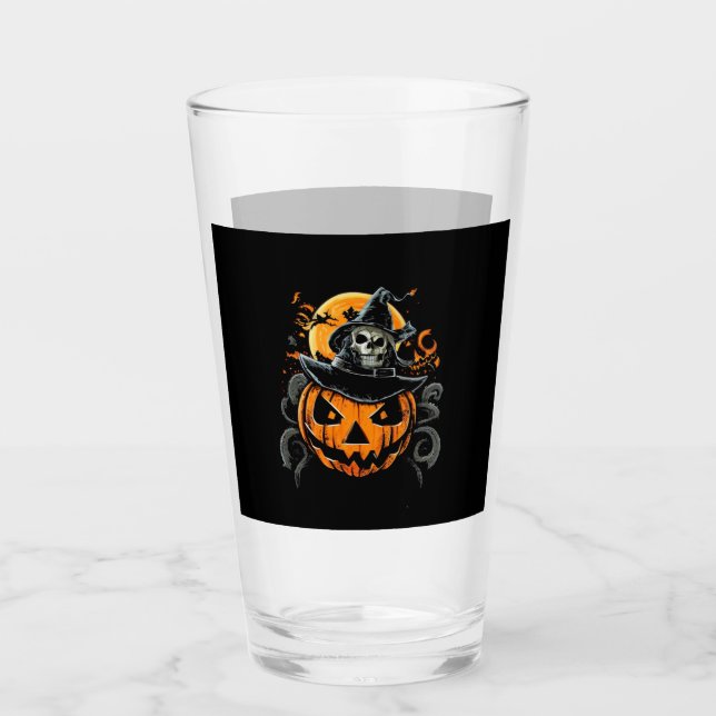 Copo De Pint Halloween/abóbora/outono/outono (Frente)