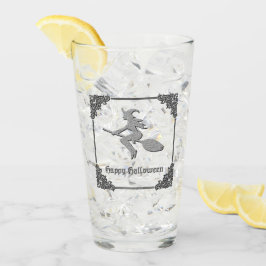 Copo De Pint Halloween da Bruxa Voadora Silver