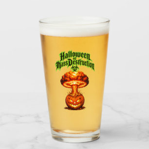 Copo De Pint Halloween de Destruição em Massa Abobrinha Tóxica