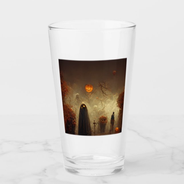 Copo De Pint Halloween Dream Glass Tumbler (Frente)