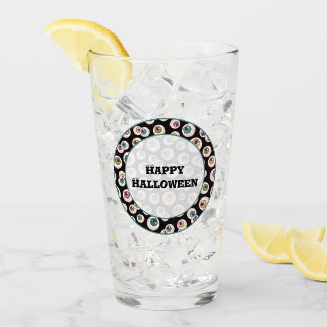 Copo De Pint Halloween Eyebolas (Gelo frontal)