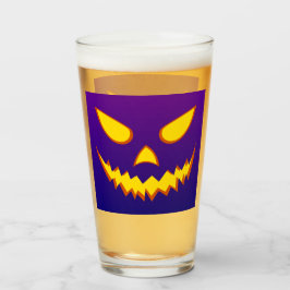 Copo De Pint Halloween Grinning Face Jack o Lanterna Pumpkin