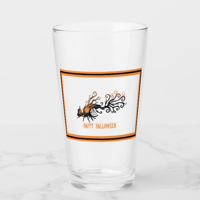 Copo De Pint Halloween/outubro/Queda/abóbora (Frente)